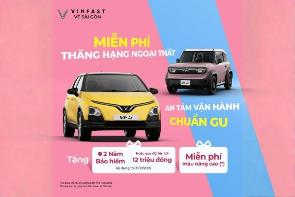 VF 3 & VF 5: THĂNG HẠNG NGOẠI THẤT - LÊN ĐỜI CHUẨN GU