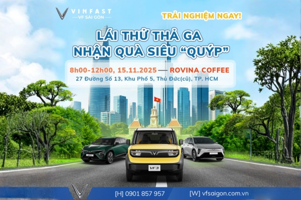 [SỰ KIỆN LÁI THỬ] LÁI THỬ THẢ GA - NHẬN QUÀ SIÊU “QUÝP”