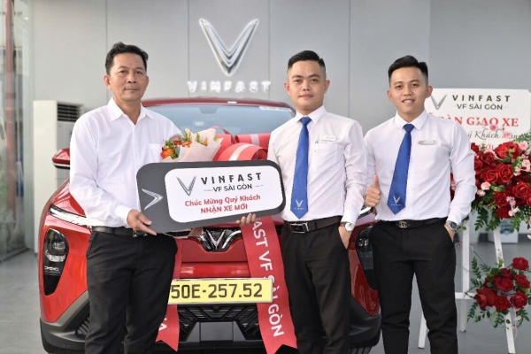 KHỞI ĐẦU HÀNH TRÌNH MỚI CÙNG VINFAST VF SÀI GÒN