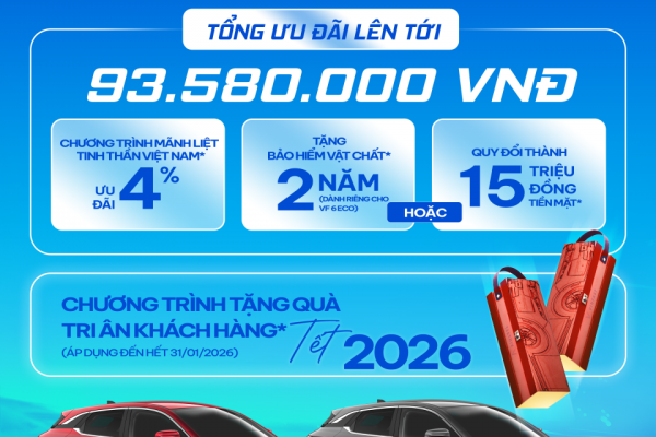 THỜI ĐIỂM VÀNG ĐỂ SỞ HỮU VF 6 ECO